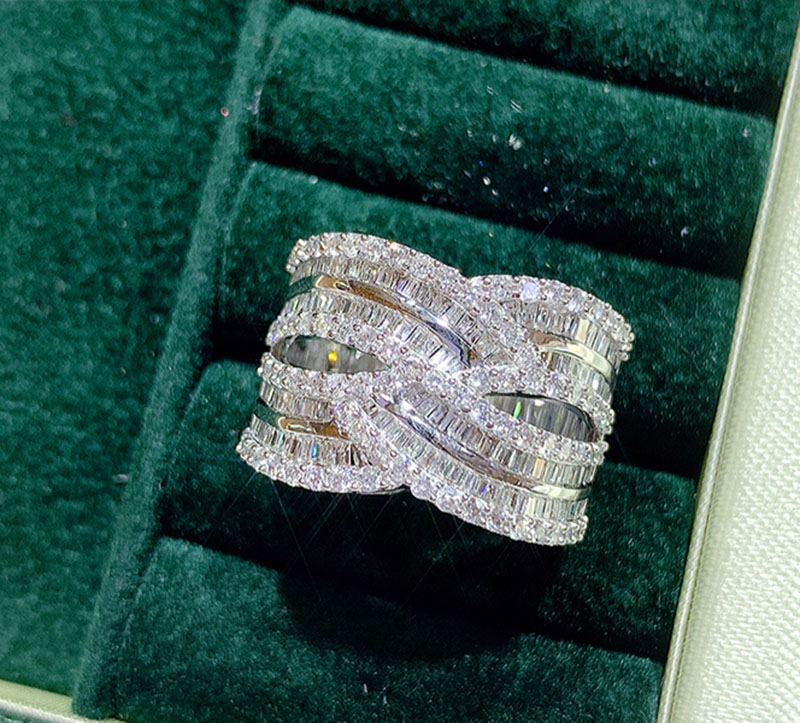 Anillo de oro de 18 quilates con diamantes naturales reales de 1,45 quilates, las joyas de compromiso y boda tienen el certificado 0032